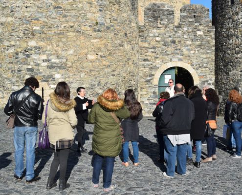 De visita en el castillo de Braganza
