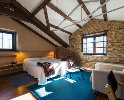 Habitación posada las misas