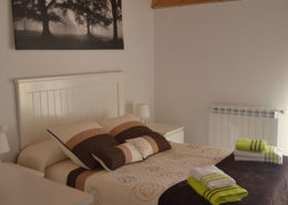 Dormitorio casa rural